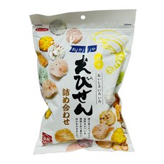 岡田屋綜合蝦餅,155g,多種海鮮風味,酥脆口感,獨立包裝,休閒零食, 1包