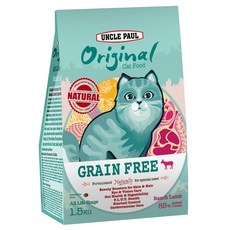 UNCLE PAUL 保羅叔叔 全齡貓用無穀飼料 - 牧野羊肉, 1.5kg, 1袋