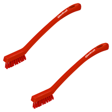 Clean Brush 縫隙硬質清潔刷, 紅色, 2個