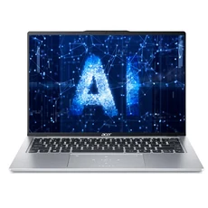 宏碁 Swift GO AI筆電 14吋 Intel Ultra 5 1.32kg輕巧便攜, 銀色, 512GB, 16GB, WIN11, SFG14-73-555E