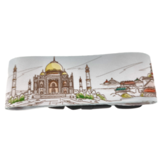 名仕 彩繪繽紛行李帶 CHA238 ABS聚酯纖維材質 綑綁行李, 顏色隨機, 187 x 5cm