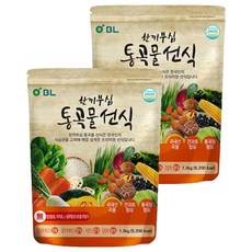 바이오리더스 한끼부심 통곡물 선식, 1.3kg, 2개