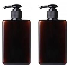 分裝乳液按壓瓶 280ml, 2入, 棕色