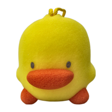 PiYOPiYO黃色小鴨 立體沐浴海棉, 黃色小鴨, 1個