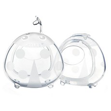 haakaa 母乳矽膠瓢蟲集乳墊75ml - 舒適免手持集乳神器, 2入