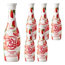 쥬피터 딸기시럽, 550g, 6개