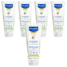 무스텔라 너리싱 로션 위드 콜드크림, 200ml, 5개