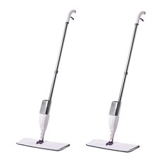 台灣 Life plus 極方便全新升級噴霧噴水免手洗乾濕兩用拖把組, 2組