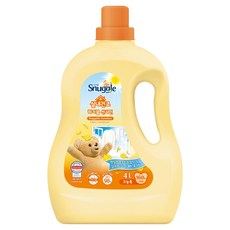 熊寶貝 衣物柔軟精 玫瑰甜心, 1個, 4L