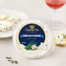 그랑도르 차이브 갈릭 크림치즈, 125g, 1개입, 1개