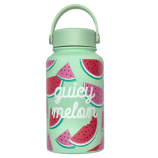 高質感手提式水壺 A款 - Juicy Melon, 淡綠色, 650ml, 1個