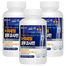 Chong Kun Dang 鍾根堂 N-乙醯葡糖胺膠囊, 90顆, 3罐