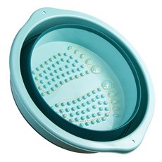 니드닛 접이식 지압 족욕 바스켓 대야 족욕통 노르딕그린, 1개입, 1개