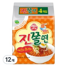 오뚜기 진쫄면, 150g, 12개