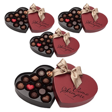 Como Siempre Grand Cru 典藏愛心巧克力組, 12種巧克力, 4套