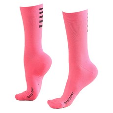Pelle Tricot 自行車運動襪, 霓虹粉, 1個