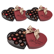 Como Siempre 特級精選愛心巧克力禮盒, 12種巧克力, 3套