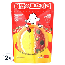 히밥바비 토요커리 매운맛, 180g, 2개
