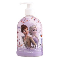AIR-VAL Disney 西班牙溫和防護洗手液體皂 Frozen 冰雪奇緣, 500ml, 洗後保濕不乾澀, 花果香味, 1瓶