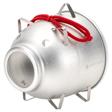 Snowpeak 鋁製迷你蚊香豬, 銀色 + 紅色