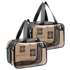 FAmILyLIFE 生活 雙層乾濕分離洗潄運動收納包 2個