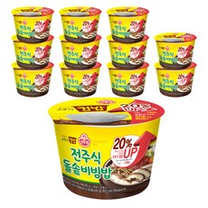 OTOKI 不倒翁 即食碗裝全州石鍋拌飯, 12入, 269g