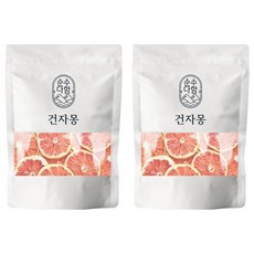 순수다함 슬라이스 건자몽칩, 100g, 1개입, 2개