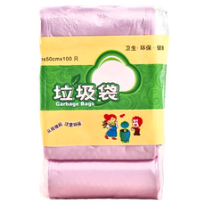 加厚垃圾袋 材質韌性良好 耐撕拉不易破 點斷設計 輕鬆撕取, 5袋