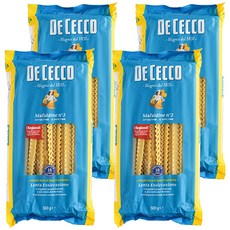데체코 마팔디네 파스타, 500g, 4개