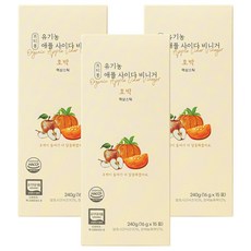 南瓜蘋果醋氣泡飲隨身包, 240g, 3個