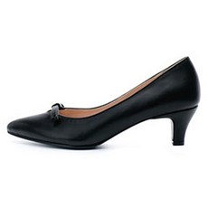 GODSHOE Jenny蝴蝶結大尺碼5公分中跟鞋