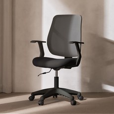 에르먼 베이직 컴퓨터 책상의자, 오닉스블랙