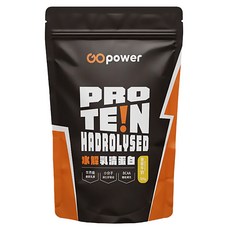 GOPower 果果能量 水解乳清蛋白飲 500g, 1包