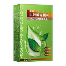 Tsuie 日濢 山苦瓜綠纖籽膠囊 加強版, 30顆, 500mg, 1盒