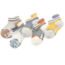 JOY MULTI 孩童彩色網眼襪 5雙