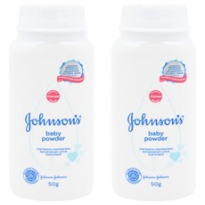 Johnson's 嬌生 嬰兒爽身粉, 50g, 2瓶