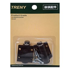 TRENY 圓型單詞櫥櫃門擋 緩衝 防撞 靜音 安全, 1入