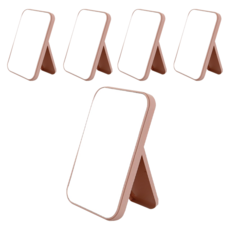 簡約北歐色系化妝鏡 Y314, 北歐粉