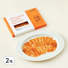 동원 드라이 에이징 하몽 살몬 연어 (냉장), 50g, 2개