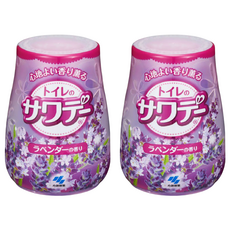 小林製藥 果凍消臭芳香劑 薰衣草香 140g 日本製造, 2罐