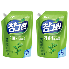 Chamgreen 濟州綠茶洗碗精補充包 綠茶香, 1.2L, 2包