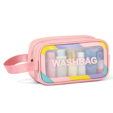 알파커머스 물놀이 반투명 방수 가방, 핑크