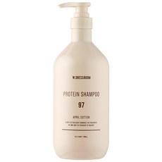 W.DRESSROOM 多麗絲 蛋白質強健髮根洗髮精 No.97 April Cotton, 1個, 1000g
