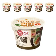 CJ Hetbahn 即食碗裝韓式大醬拌大麥飯, 280g, 6入