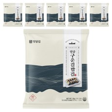 정담김 구운 김밥김 10p, 22g, 6개
