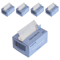 테네져 일회용 파마종이 500p, 5개