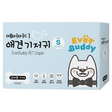 EverBuddy 公犬專用寵物尿布, S, 50片, 1包