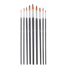 尖頭水彩筆 9件組, 1套, 9種