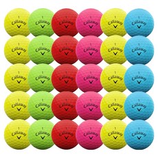 Callaway 卡拉威 二手混合高爾夫球組 特A+級, 1組, 30顆, 混色(隨機出貨)