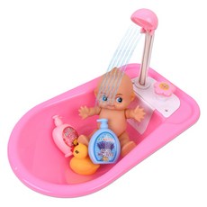 Oz Toy 大尺寸 Pompong Water Shower Bathtub Bath Toy, 粉紅色